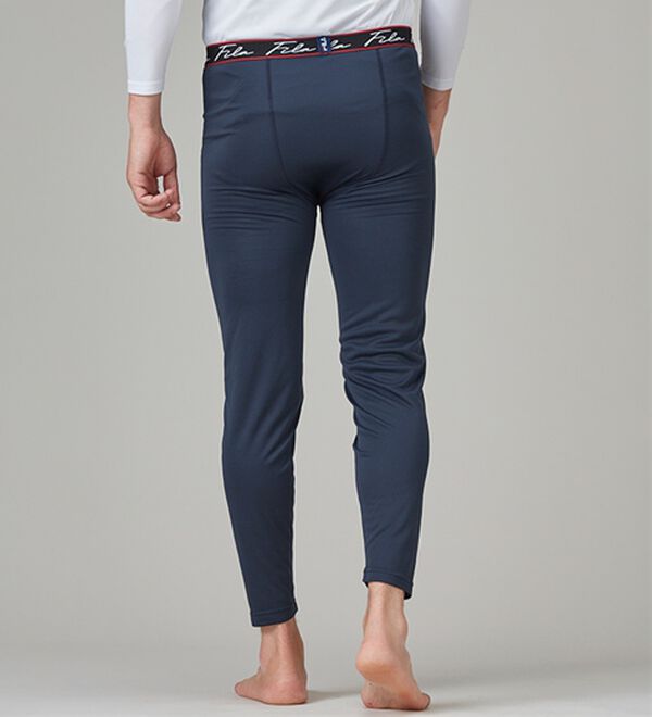 「【３枚組】＜フィラ＞ホットテック　柔らか裏起毛ロングタイツ（メンズ靴下・タイツ）」｜詳細画像