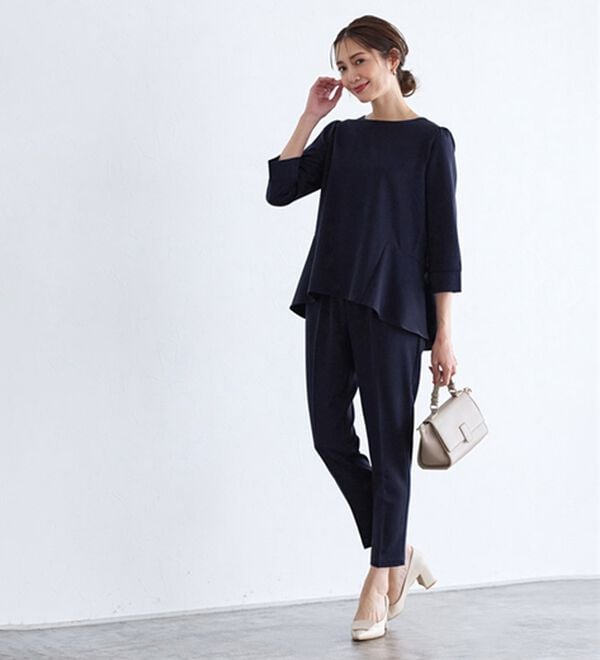 Pierrot（ピエロ）の「【選べる丈】バックフレアセットアップ（その他スーツ）」｜詳細画像