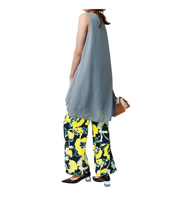 花柄プリントパンツ - ベルーナ【公式】