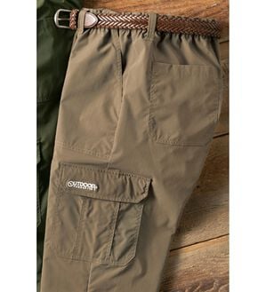 「＜アウトドアプロダクツ＞年間定番イージーカーゴパンツ（メンズフルレングスパンツ）」｜ベージュ