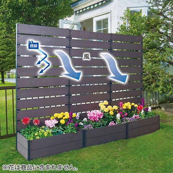 「Ｎｅｗスタイリッシュプランターフェンス（エクステリア・屋外器具）」｜詳細画像