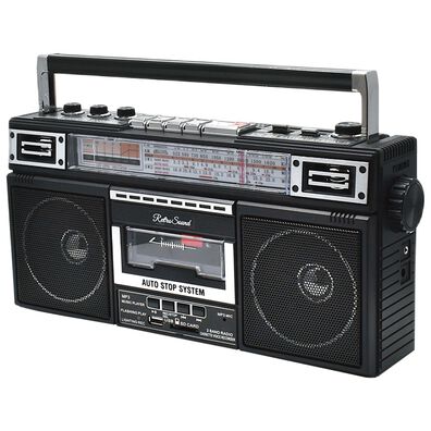 「レトロサウンドラジカセレコーダー（テレビ・オーディオ・カメラ機器）」