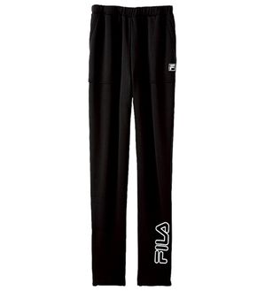 BELLUNA（ベルーナ）の「＜ＦＩＬＡ＞裏シャギー暖かジョガーパンツ（その他パンツ）」｜黒