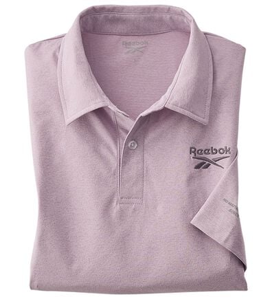 「＜リーボック＞メッシュ切替杢調ポロシャツ（メンズポロシャツ）」