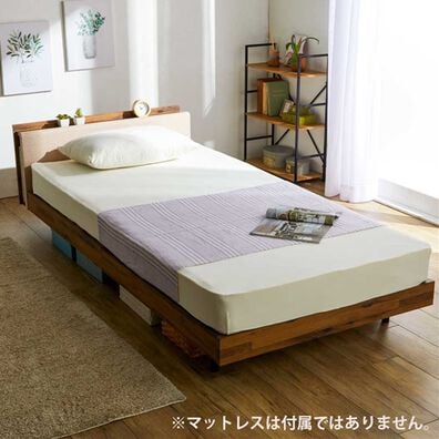 iellio（イエリオ）の「スタイリッシュすのこベッド＜シングルベッド＞（ベッド）」