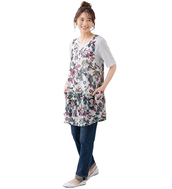 LAVIENNE（ラヴィエンヌ）の「上品ドレープチュニック（チュニック）」｜詳細画像