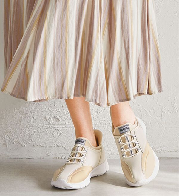 ルフラン（ルフラン）の「タウニークラブ　サッと履けるストレッチ切替スニーカー（スニーカー）」｜詳細画像