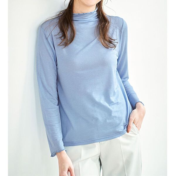 RANAN（ラナン）の「シアーハイネックプルオーバー（カットソー）」｜詳細画像