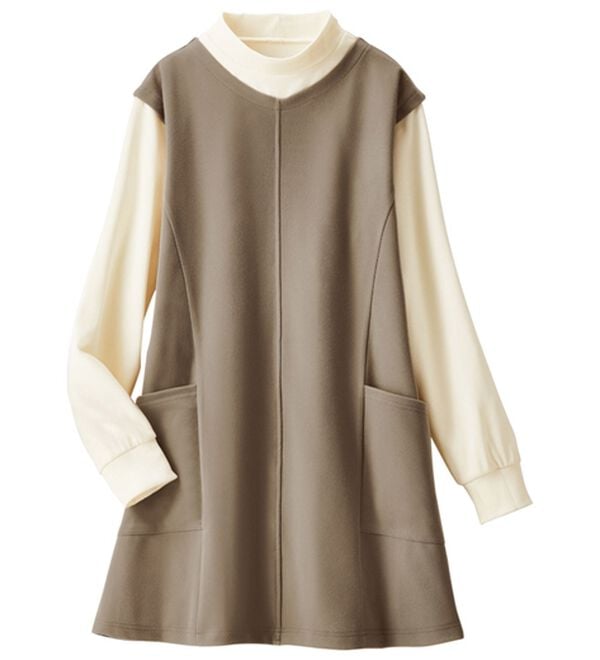 ルフラン（ルフラン）の「【３色組】パッと着て完成♪着映えチュニック（チュニック）」｜詳細画像