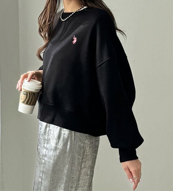 GeeRA（ジーラ）の「【Ｕ．Ｓ．ＰＯＬＯ　ＡＳＳＮ】ショートスウェット（トレーナー・スウェット）」｜詳細画像