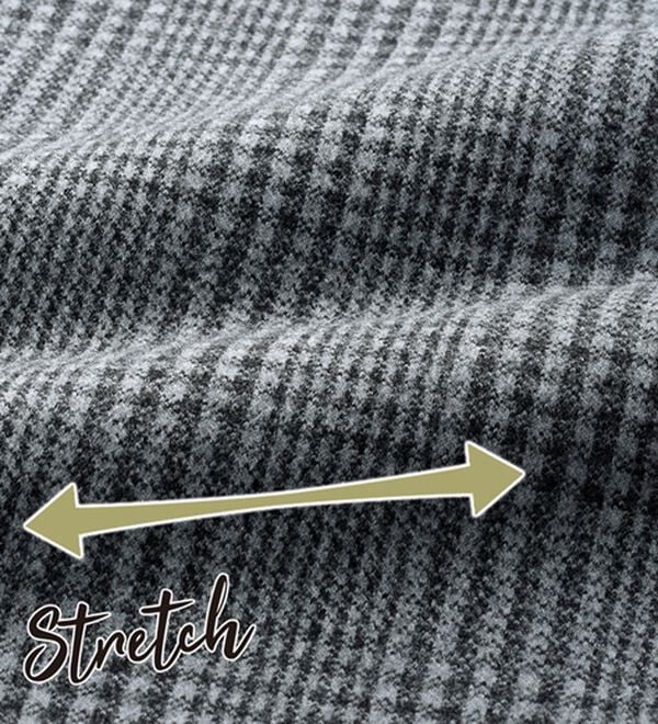 「ツイード調ストレッチセットアップ（ビジネススーツ）」｜詳細画像