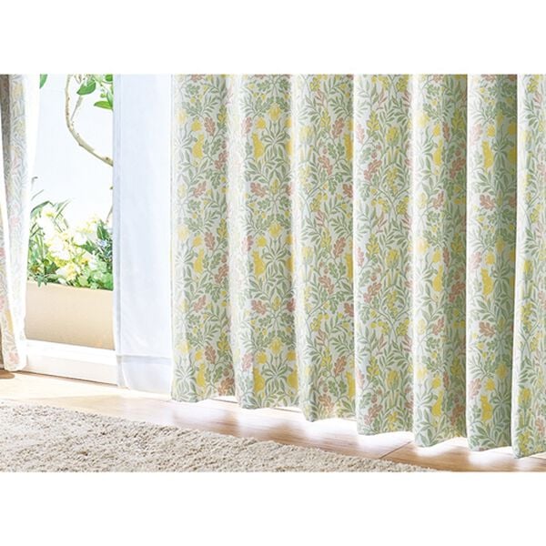 「簡単！素敵にコーディネート１級遮光＆機能レースカーテン「フォレストキャット」（ドレープカーテン）」｜詳細画像