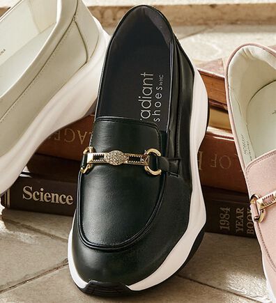 ルフラン（ルフラン）の「ビット金具付スニーカーローファー（スニーカー）」