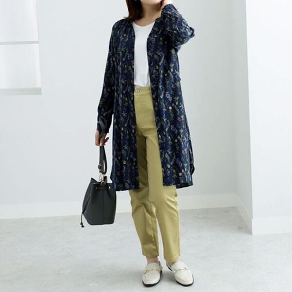 BELLUNA（ベルーナ）の「花柄プリントデザインワンピース（プリントワンピース）」｜詳細画像