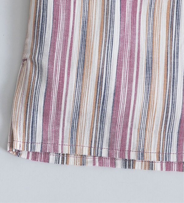 「ざっくり木綿のゆったりリラックスシャツ（メンズシャツ）」｜詳細画像