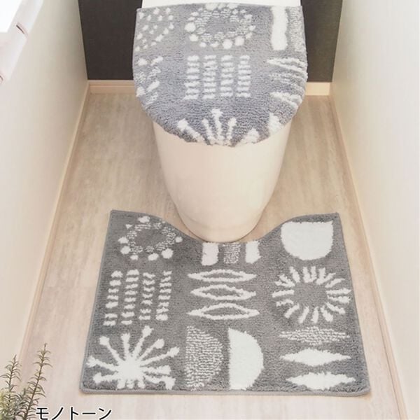 iellio（イエリオ）の「ＳＯＰＯトイレマット２点セット（トイレカバー）」｜詳細画像