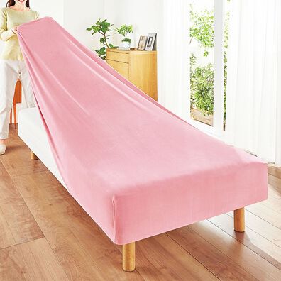 「ぐーんと伸びてぴったりフィットシーツ＜ベッドシーツ・ボックスシーツ・洗える＞（敷布団カバー・シーツ）」