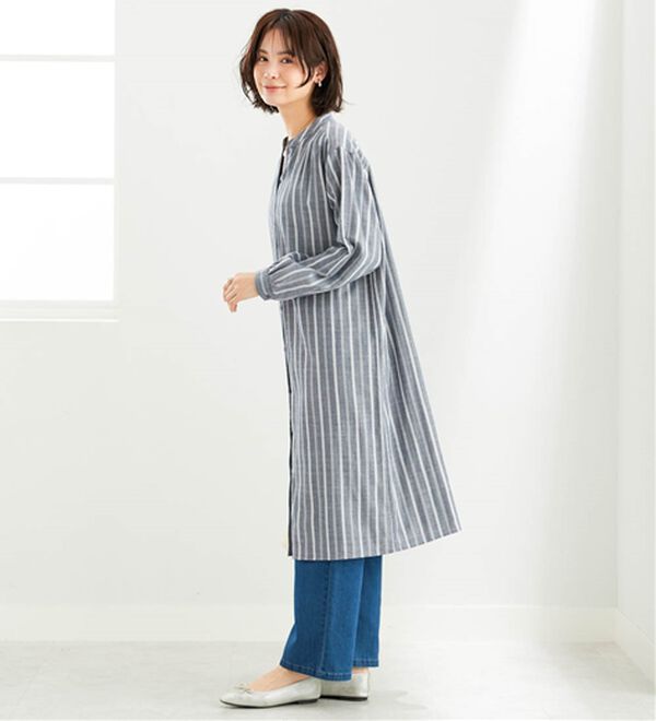 BELLUNA（ベルーナ）の「綿100％ダブルガーゼ素材ワンピース（その他ワンピース）」｜詳細画像