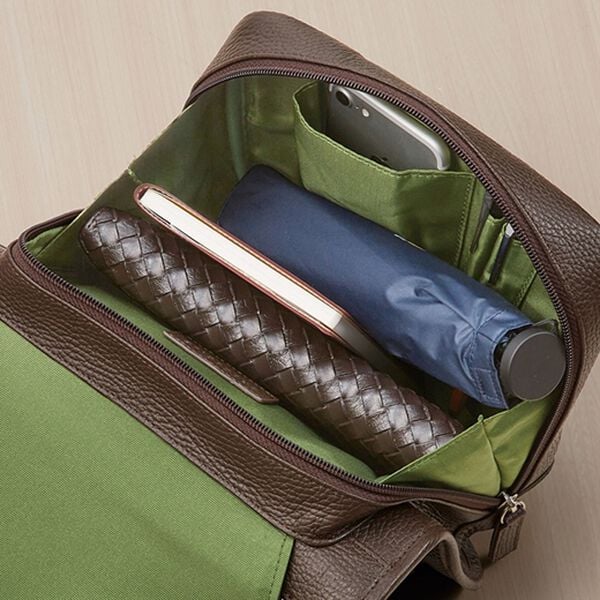 「＜クロコダイル＞姫路レザーボディショルダーバッグ（その他メンズバッグ）」｜詳細画像