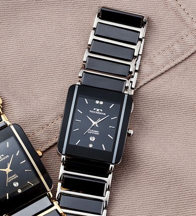 「テクノス　セラミックサファイア時計（メンズ腕時計）」