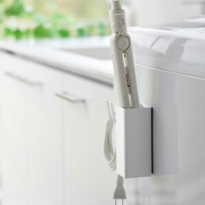 iellio（イエリオ）の「タワー　マグネットヘアーアイロン＆コードホルダー＜ｔｏｗｅｒ山崎実業＞（洗面用品）」｜詳細画像