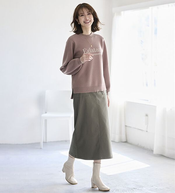 BELLUNA（ベルーナ）の「ロゴジャカードニットプルオーバー（ニット・セーター）」｜詳細画像