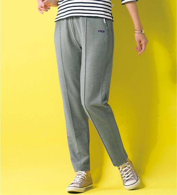 ルフラン（ルフラン）の「【３本組】＜ＦＩＬＡ＞杢調すっきりラクするパンツ（フルレングスパンツ）」｜詳細画像