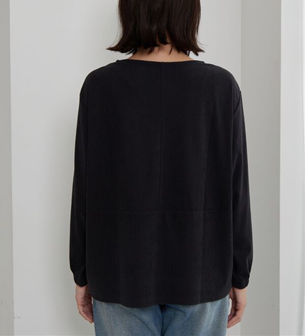 BELLUNA（ベルーナ）の「ふんわりコーデュロイ素材プルオーバー（カットソー）」｜詳細画像