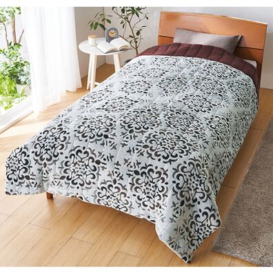 「カバーにもなる吸湿発熱機能付ボリューム６層構造毛布（毛布・ブランケット）」