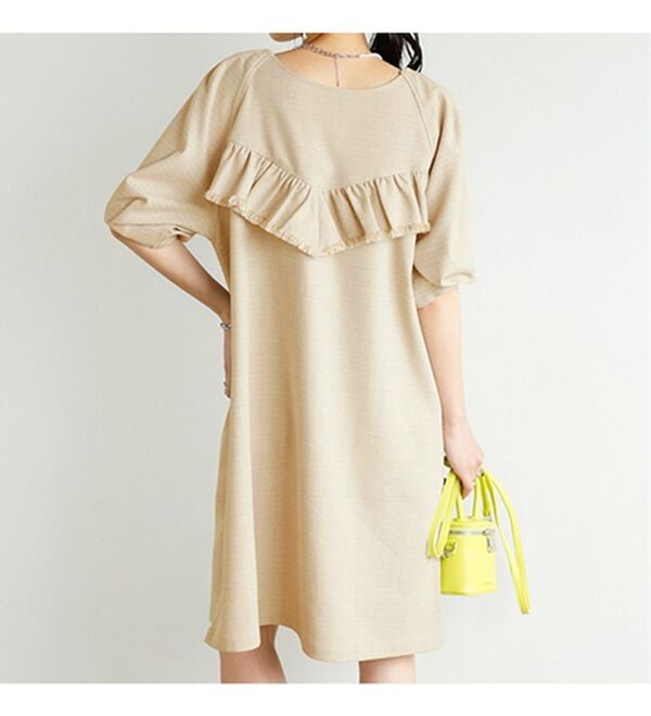 GeeRA（ジーラ）の「前後２ＷＡＹデザインミニワンピース（その他ワンピース）」｜詳細画像