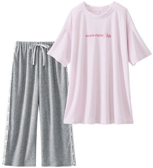 LAVIENNE（ラヴィエンヌ）の「＜マリクレールビス＞良眠仕様パイル素材パジャマ（パジャマ・ルームウェア）」｜ピンク