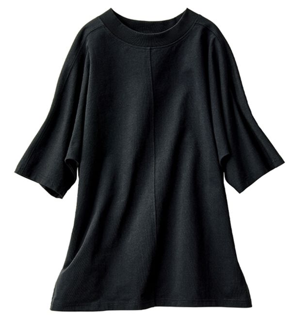 ルフラン（ルフラン）の「【４色組】機能付コットン天竺ドルマントップス（Tシャツ）」｜詳細画像