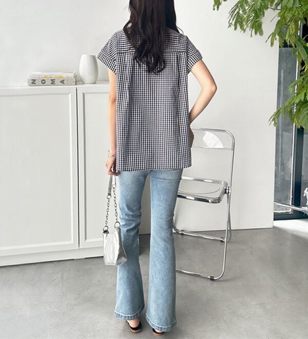 GeeRA（ジーラ）の「【ＵＳ．ＰＯＬＯ．ＡＳＳＮ】フレンチスリーブシャツ（シャツ）」｜詳細画像