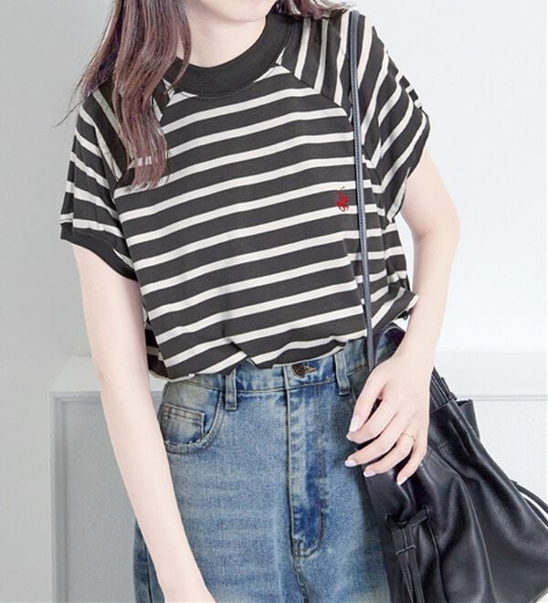 Viola e Viola（ヴィオラ エ ヴィオラ）の「【ビバリーヒルズポロクラブ】ワイドスリーブＴシャツ（Tシャツ）」｜詳細画像