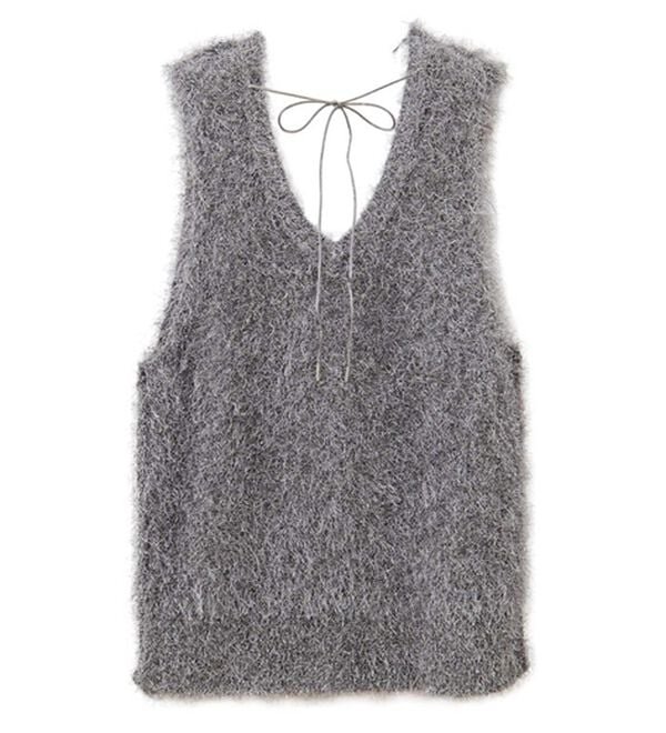 GeeRA（ジーラ）の「前後２ＷＡＹシャギーベスト（ベスト）」｜詳細画像