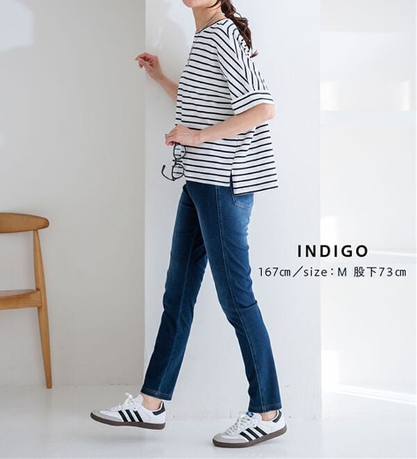 BELLUNA（ベルーナ）の「美ストレッチ素材レギンスパンツ（スパッツ・レギンス）」｜詳細画像