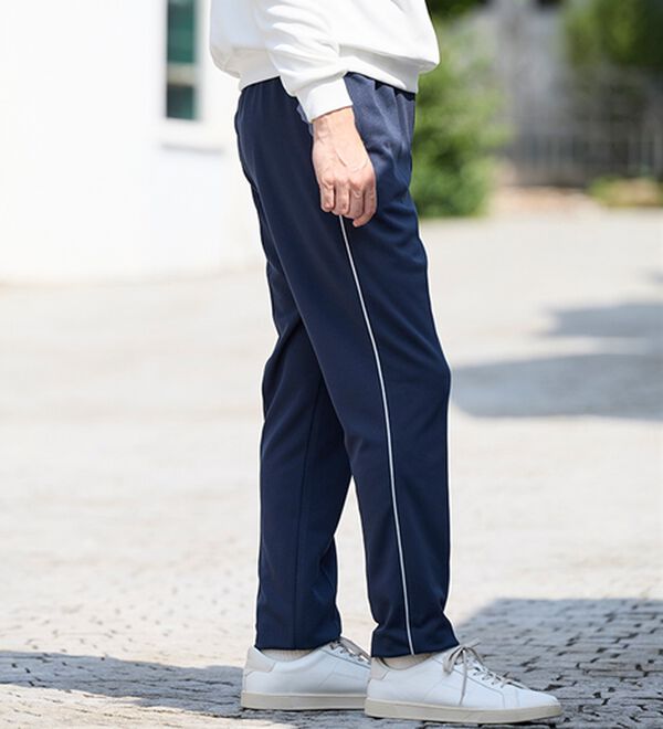 「【３本組】＜ケー・スイス＞吸汗速乾！ワッフルジャージパンツ（メンズフルレングスパンツ）」｜詳細画像