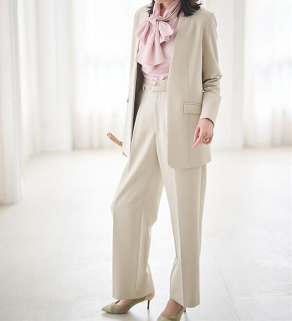 RANAN（ラナン）の「とろみボウタイブラウス（ブラウス）」｜詳細画像