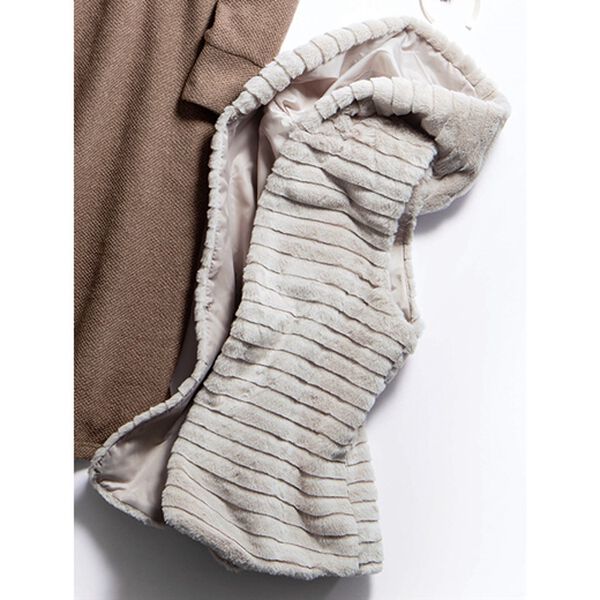 ルフラン（ルフラン）の「ファー素材ベスト（ベスト）」｜詳細画像