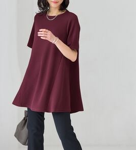 BELLUNA（ベルーナ）の「ひんやり！ポコポコエンボス素材－３ｋｇ見えチュニック（チュニック）」