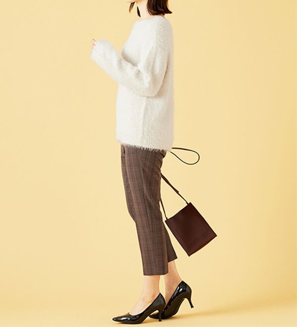 BELLUNA（ベルーナ）の「ふわふわシャギープルオーバー（ニット・セーター）」｜詳細画像