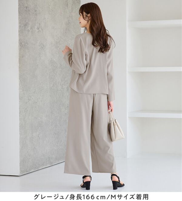 alotta（アロッタ）の「【３点セット】洗える！フォーマルセットアップ（その他スーツ）」｜詳細画像