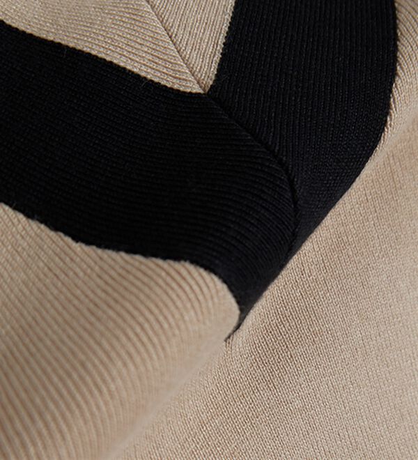 BELLUNA（ベルーナ）の「【低身長さん向け】重ねて可愛い配色ニットベスト（ベスト）」｜詳細画像
