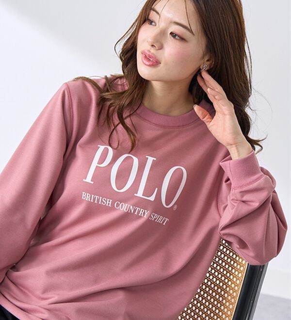 BELLUNA（ベルーナ）の「【ＰＯＬＯ　ＢＣＳ】ミニ裏毛素材デザイントップス（カットソー）」｜詳細画像