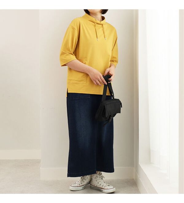 BELLUNA（ベルーナ）の「＜ｓｏｒａｆｕｋｕ＞衿デザインプルオーバー（カットソー）」｜詳細画像