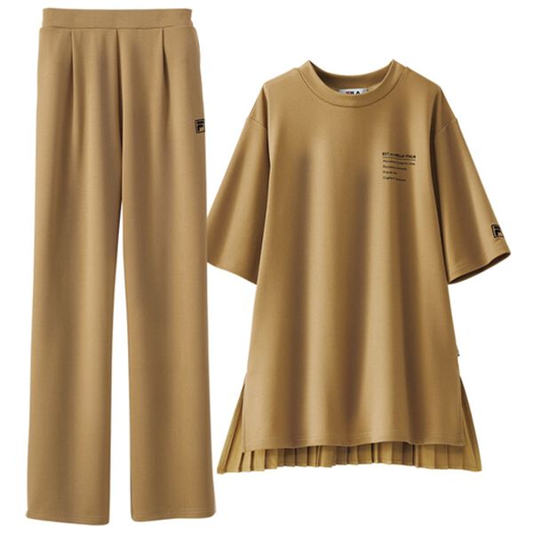 BELLUNA（ベルーナ）の「＜ＦＩＬＡ＞サラッと快適！バックプリーツセットアップ（セットアップ）」｜詳細画像