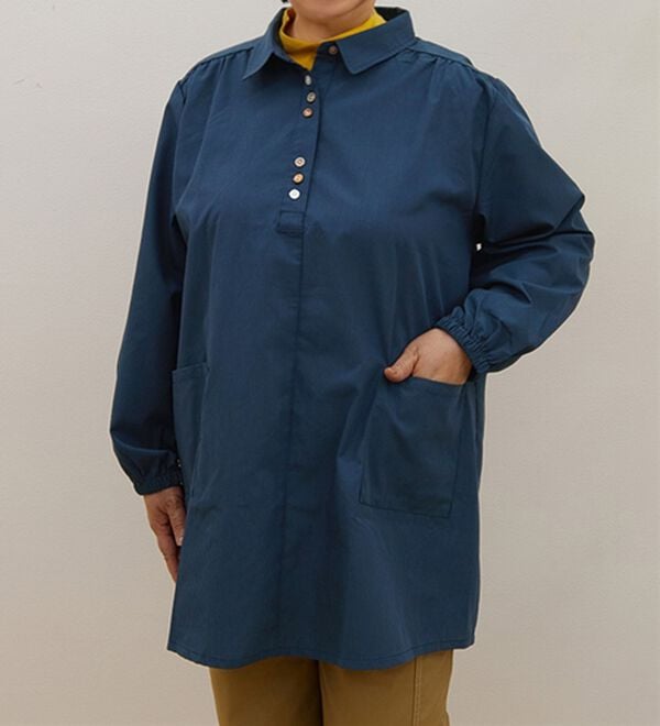 ルフラン（ルフラン）の「【３色組】大活躍！アイロンいらずのかっぽうシャツ（シャツ）」｜詳細画像