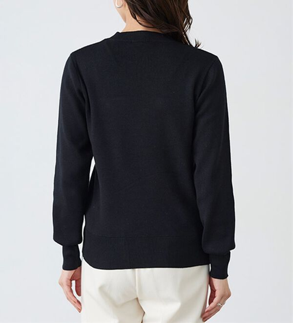 Pierrot（ピエロ）の「ボウタイポケットニット（ニット・セーター）」｜詳細画像