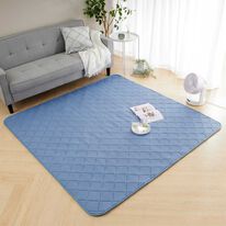 iellio（イエリオ）の「もちもちひんやり冷感低反発ラグ＜カーペット・接触冷感・防ダニ・裏面滑りにくい加工付＞（ラグ）」