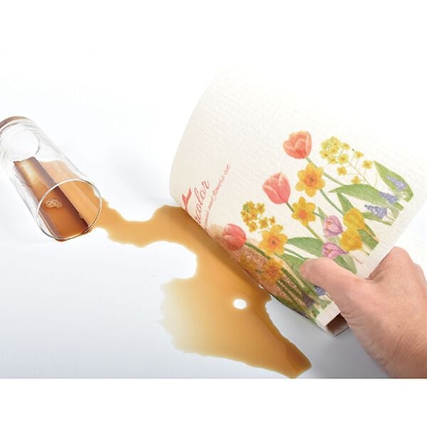 「ドイツのフキン花柄３種セット（その他キッチン用品）」｜詳細画像